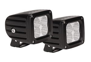 Westin Quadrant Series 3" x 2.5" Square LED Light Flood Pattern Pair 09-12252B-PR