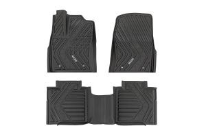 Rough Country Flex-Fit Floor Mats FR & RR CrewMax For 2022-2025 Toyota Tundra 2WD/4WD FF-71780