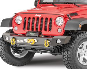 LoD Offroad Offroad Signature Series Mid-Width Front Winch Bumper (PowerPlant Winch only) for 07-18 Jeep Wrangler JK JFB0745
