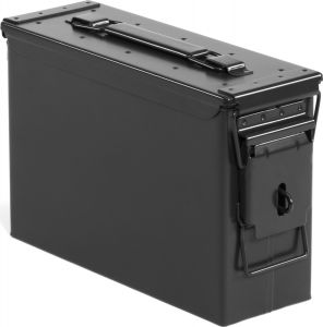Quadratec 7.62mm Black Locking Ammo Storage Can 44036-0013