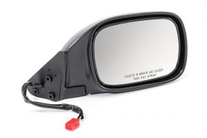 Quadratec Passenger Side Power Heated Replacement Mirror for 97-01 Jeep Cherokee XJ 13111-0746