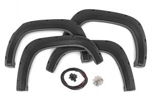 Rough Country Pocket Fender Flares GBA Gloss Black For 2023-2024 Chevy Colorado 2WD/4WD F-C12311-GBA