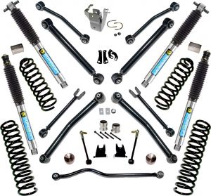 Superlift 4" Lift Kit with Bilstein Shocks & Reflex Control Arms for 07-18 Jeep Wrangler JK 2 Door K996B