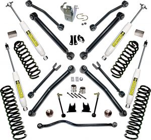 Superlift 4" Lift Kit with Superide Shocks & Reflex Control Arms for 07-18 Jeep Wrangler Unlimited JK 4 Door K997