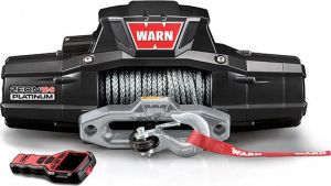 WARN ZEON 12-S Platinum Winch with Synthetic Rope 95960