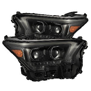 AlphaRex Projector Headlights Alpha-Black for 24-25 Toyota Tacoma, 24-25 Toyota 4Runner 880334