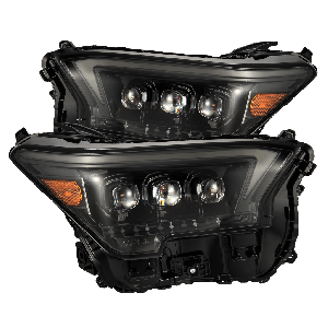 AlphaRex Projector Headlights Alpha-Black for 24-25 Toyota Tacoma, 24-25 Toyota 4Runner 880332