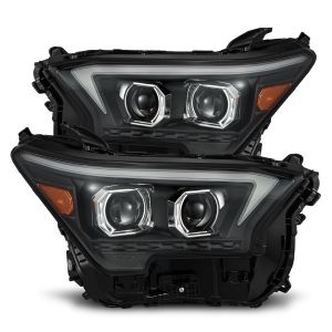 AlphaRex Projector Headlights Black for 24-25 Toyota Tacoma, 24-25 Toyota 4Runner 880335