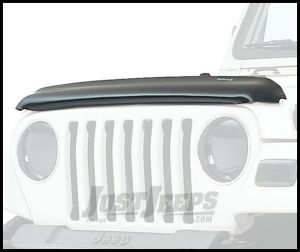Auto Ventshade Bugflector II in Smoke For 1987-06 Jeep Wrangler YJ & TJ Models 24700