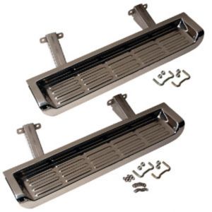 Kentrol Stainless Side Steps for 01-06 Jeep Wrangler TJ 30518