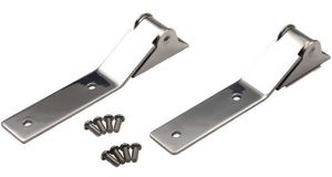 Kentrol Stainless Steel Tailgate Hinges for 87-95 Jeep Wrangler YJ 5044-