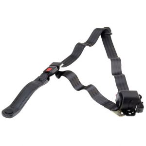 Seatbelt Solutions 3 Point Retractable Lap & Shoulder Harness with Push-Button Buckle SCH324-