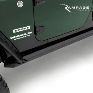 Rampage Nerf Bar Rock Rails For 2018+ Jeep Wrangler JL 2 Door Models 26410030