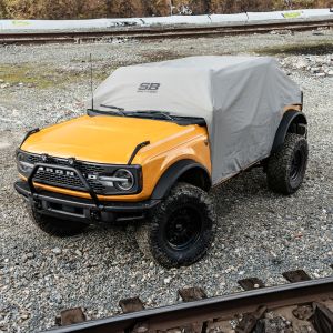 Smittybilt Cab Cover w/ Door Flaps – Gray for 21+ Ford Bronco 4 Door 2081