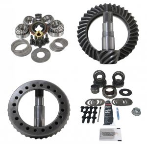 Revolution Gear Package4.56-5.38 Ratio (D44Thick Front and Rear) with Timken Bearings for 03-06 Jeep TJ Rubicon 