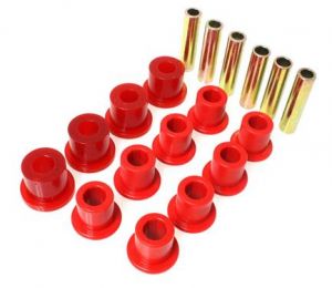 Energy Suspension OE Front or Rear Spring Bushings Red For 87-95 Jeep Wrangler YJ 2.2107R