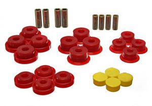 Energy Suspension Front Control Arm Bushings Red For 1997-06 Jeep Wrangler TJ & Unlimited 2.3106R