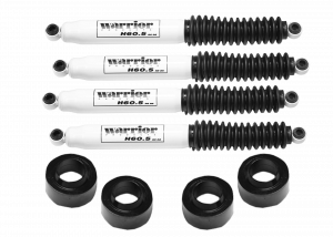 Warrior Products 2" Spacer Lift Kit w/ Shocks For 2007-18 Jeep Wrangler JK 2 Door & Unlimited 4 Door Models 30820