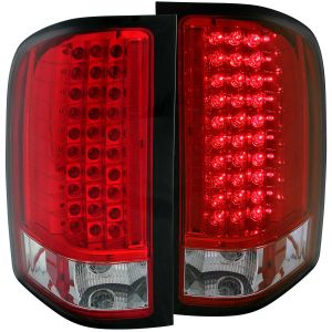 ANZO USA Tail Light Assembly for 07-13 Chevrolet Silverado 1500,07-14 Chevrolet Silverado 2500 HD,07-14 Chevrolet Silverado 3500 HD,2007 Chevrolet Silverado 2500 HD Classic,2007 Chevrolet Silverado 3500 Classic 311047