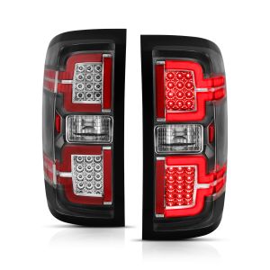 ANZO USA Led Taillights for 14-19 Chevrolet Silverado 3500 HD,15-18 Chevrolet Silverado 3500,15-19 GMC Sierra 3500 HD,14-18 Chevrolet Silverado 1500,14-19 Chevrolet Silverado 2500 HD,14-18 Chevrolet Silverado 2500 311289