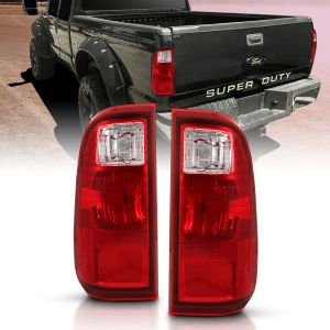 ANZO USA Tail Light Assembly for 08-16 Ford F-250 Super Duty,08-16 Ford F-350 Super Duty,08-16 Ford F-450 Super Duty 311305