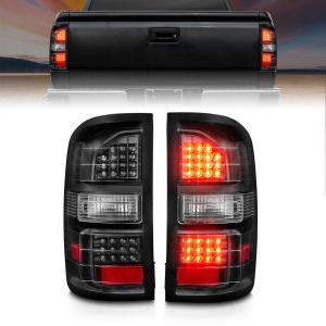 ANZO USA Tail Light Assembly for 15-18 GMC Sierra 1500,14-18 GMC Sierra 2500 HD,14-18 GMC Sierra 3500 HD 311397