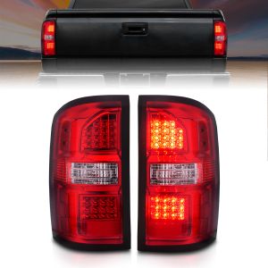 ANZO USA Tail Light Assembly for 15-18 GMC Sierra 1500,14-18 GMC Sierra 2500 HD,14-18 GMC Sierra 3500 HD 311399