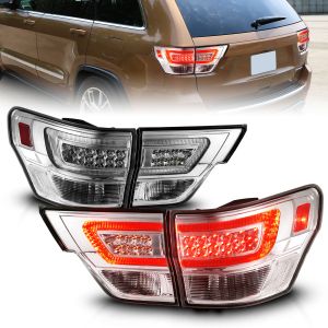ANZO USA Tail Light Assembly for 11-13 Jeep Grand Cherokee 311441