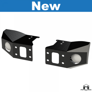 MetalCloak 49" Crawler Light Caps for 07-18+ Jeep Wrangler JK, JL & 20+ Gladiator JT 3164