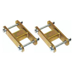 Warrior Products 1-1/4" Leaf Spring Shackle Kit For 1987-95 Jeep Wrangler YJ With 1.75" Lift Rear 323