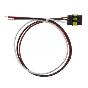 JW Speaker 3-pin AMP Connector Harness for Universal Applications 3270501