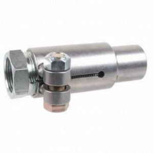 Synergy MFG Double Adjuster Tube Adapter 7/8"-18 Left Hand Thread 1" ID Tube For Universal Applications 3620-07-18-10