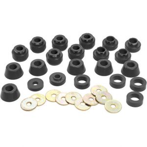 Energy Suspension Body Cab Mount Set in Black For 76-79 Jeep CJ 2.4103G