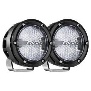 RIGID Industries 360-SERIES 4" OFF-ROAD LAMP DIFFUSED BEAM RGBW BACKLIGHT SET/2 36400