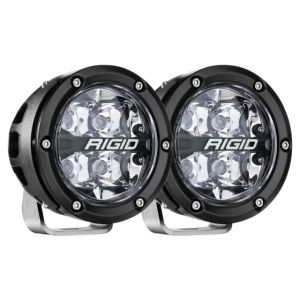 RIGID Industries 360-SERIES 4" OFF-ROAD LAMP SPOT BEAM RGBW BACKLIGHT SET/2 36402