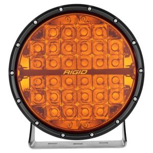 RIGID Industries 360-SERIES 9" OFF-ROAD LAMP SPOT BEAM AMBER LENS SINGLE 36522