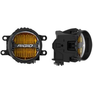 RIGID Industries Toyota 360-Series PRO SAE Fog Kit Yellow for 14+ Toyota Tundra, 14+ Toyota 4Runner and 16+ Toyota Tacoma 37117