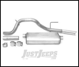 DynoMax Cat Back Exhaust Stainless Steel Welded Kit With Single Exit For 2008-09 Jeep Liberty KK With 3.7Ltr Engine 39475