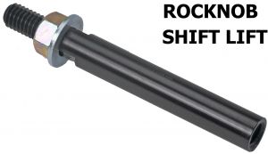 RockNob (LIFT) Shift Lift 3" Shifter Extension in 10mm x 1.5mm for 97-06 Jeep Wrangler TJ & Unlimited RN-U-105