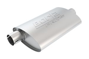 Borla ProXS Muffler 2.25" Offset Inlet/ 2.25" Center Outlet 4" x 9.5" Oval 14" Long Body 19" Overall Length 400478
