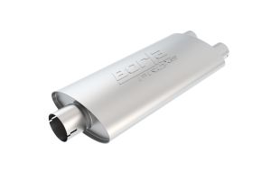 Borla ProXS Muffler 2.5" Center Inlet/ 2.5" Dual Outlet 4" x 9.5" Oval 19" Long Body 24" Overall Length 400485