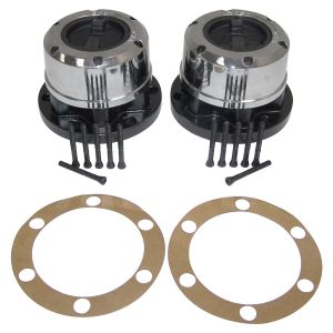 Crown Automotive Locking Hub Set for 72-81 Jeep CJ5, 72-75 Jeep CJ6, 76-81 Jeep CJ7, 81 Jeep Scrambler 400502