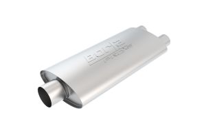 Borla ProXS Muffler 2.5" Center Inlet/ 2.5" Dual Outlet 4" x 9.5" Oval 19" Long Body 25" Overall Length 40348