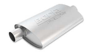 Borla ProXS Muffler 2.25" Offset Inlet/ 2.25" Center Outlet 4" x 9.5" Oval 14" Long Body 19" Overall Length 40357