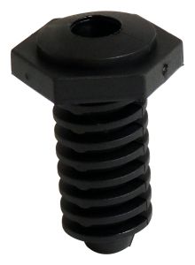 Crown Automotive Hood Bumper for 91-01 Jeep Cherokee, 91-92 Jeep Comanche, 93-04 Jeep Grand Cherokee, 07-17 Jeep Compass, 07-17 Jeep Patriot 4103165