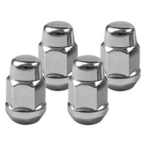Gorilla Lug Nut Acorn Bulge 1/2-20 (Chrome 4-Pack) 41187B