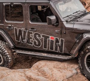 Westin Triple Tube Rock Rails For 2018+ Jeep Wrangler JL Unlimited 4 Door Models 42-6025
