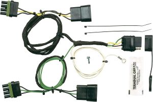 Hopkins Simple Plug-in Trailer Wiring Harness Kit For 1991-97 Jeep Wrangler YJ & TJ 42605