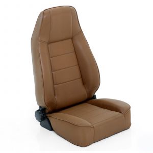 SmittyBilt Front Factory Style Reclining Seat In Spice Denim For 1976+ Jeep CJ Series, Wrangler YJ & TJ Models 45017