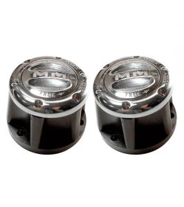 Mile Marker Stainless Steel 27-Spline Capped Hubs for 72-80 Jeep CJ with 6 Bolts 457